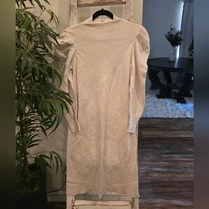Who what wear sweater dress tan size S